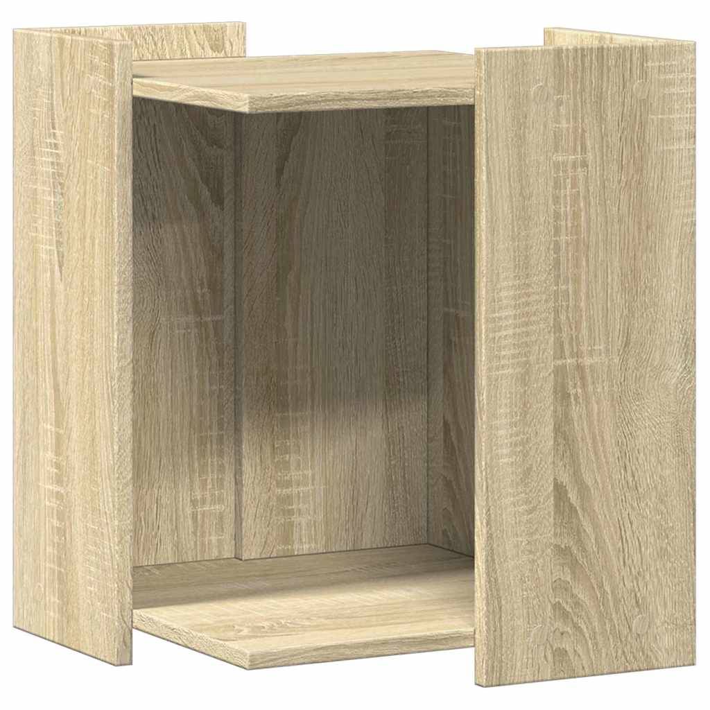 Vidaxl - Meuble de bac à litière pour chat chêne sonoma bois ingénierie vidaXL 857744 - Image 2