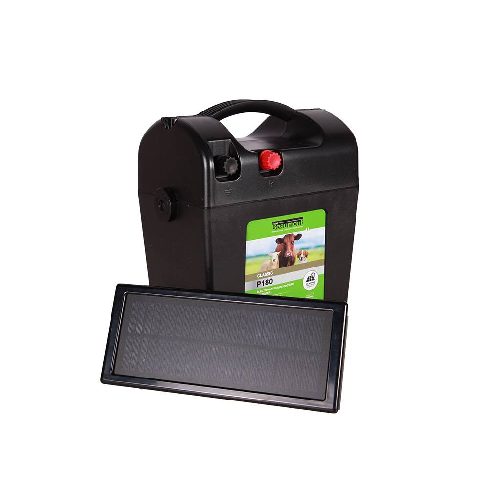 Poste P180 avec panneau solaire et pile 9 V 170 AH - Image 2
