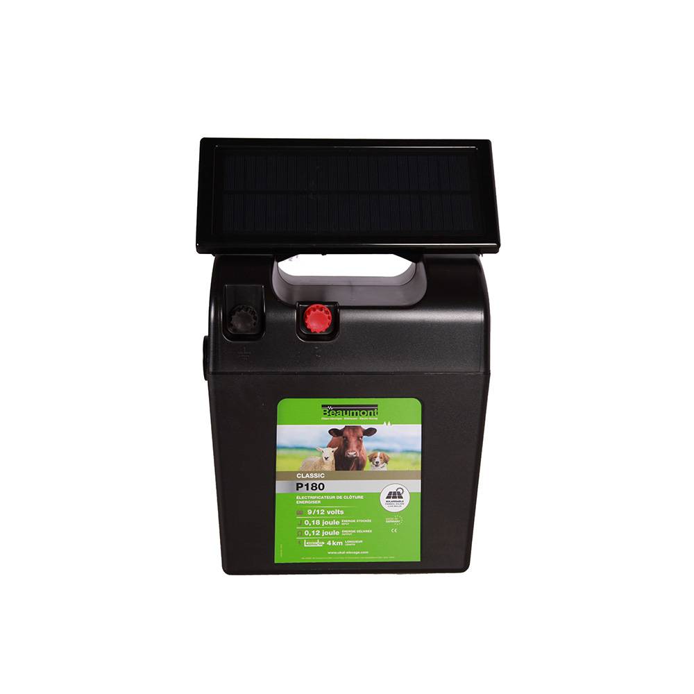 Poste P180 avec panneau solaire et pile 9 V 170 AH - Image 3