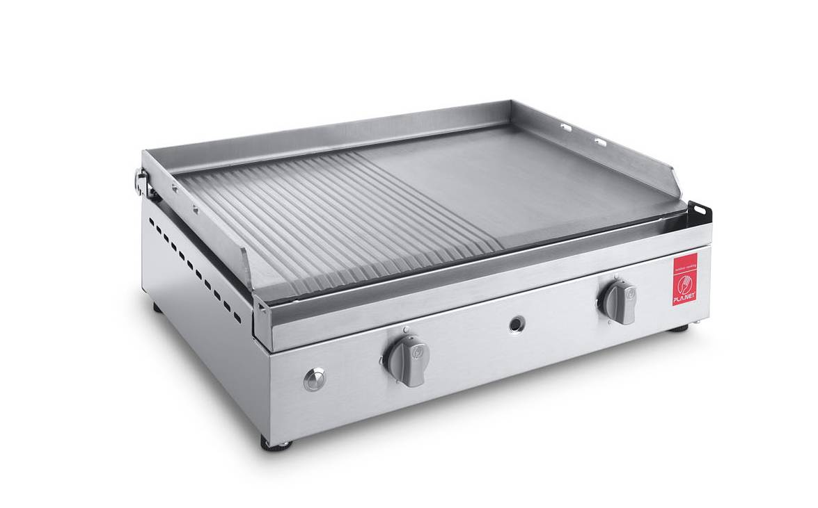 Plancha Planet - Plancha CHEF 55 Lisse Rainurée - Image 1