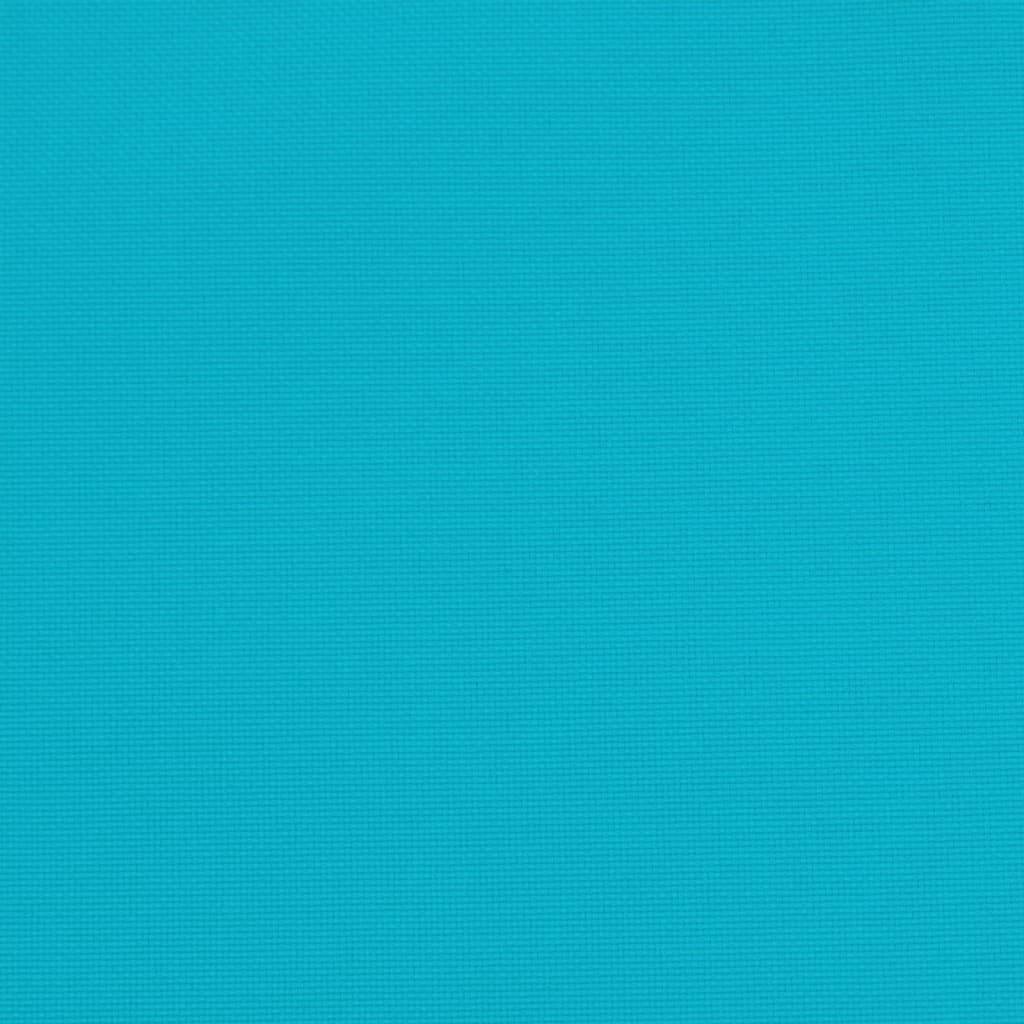 Lot de 2 Coussins Chaise de Jardin Dossier Bas Polyester Imperméable pour Terrasse Turquoise 100x50cm – ComfortXL Outdoor Living - Image 8