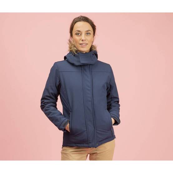 Parka Softshell 3 couches matelassée FEMME Pen Duick Bleu Marine L - Image 4