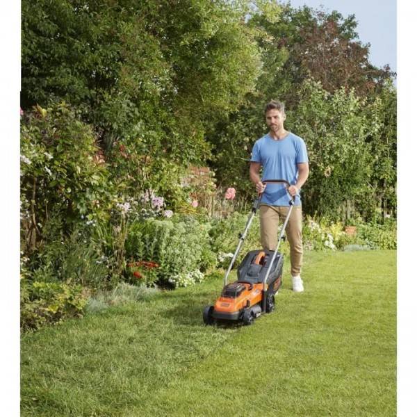Tondeuse a Gazon   a Gazon Electrique Sans Fil 36V BCMW3336L1-QW - BLACK+DECKER - Coupe 33cm - Batterie 2,5 Ah - Mulching - Image 3
