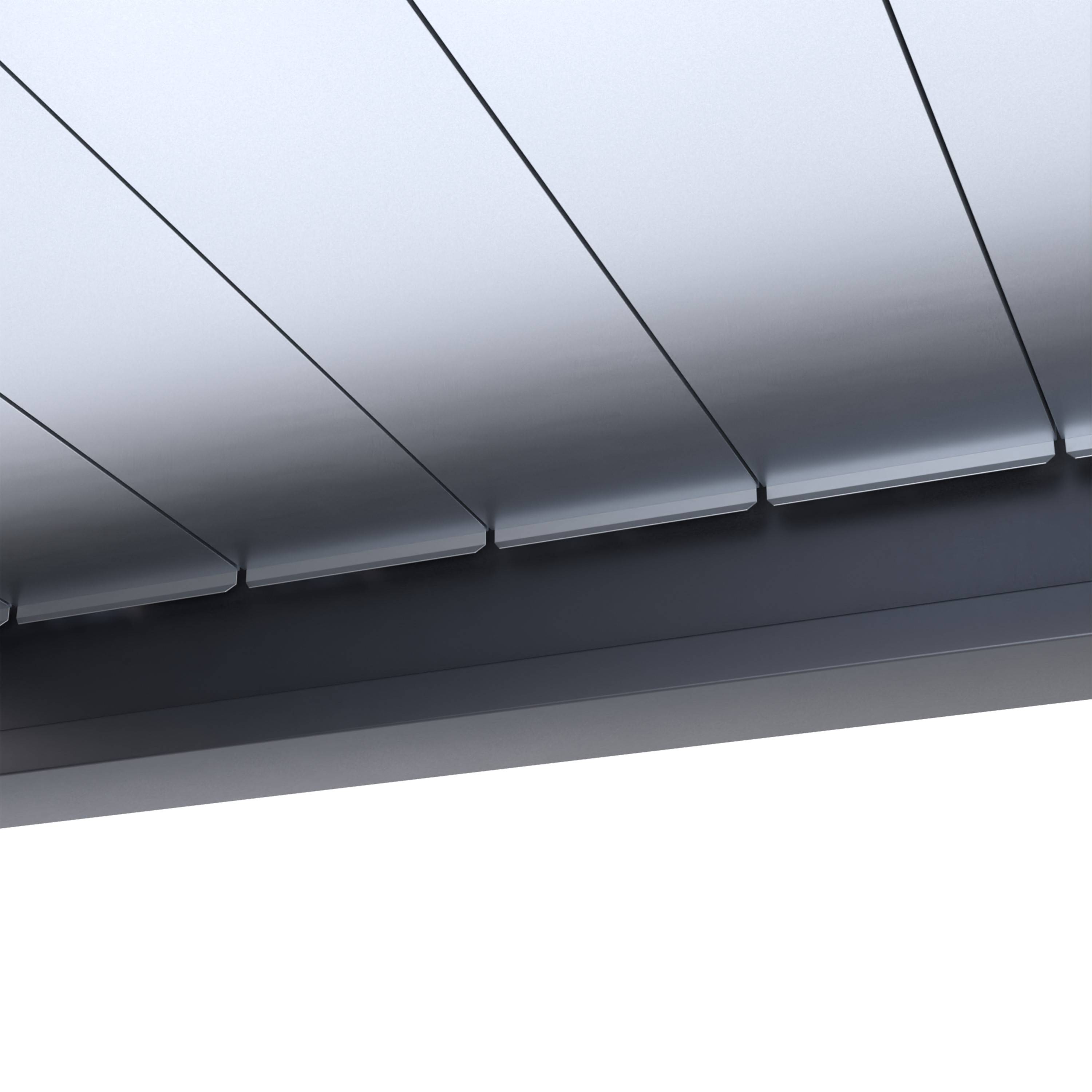 Pergola Bioclimatique Aluminium Adossée 32m² - 4x8m - Kit LED Inclus - Anthracite - 50 lames en Aluminium a 120 degrés - HALO - Image 10