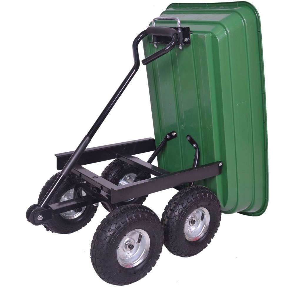 Sodipa - Chariot remorque de jardin 52 Litres - Image 3
