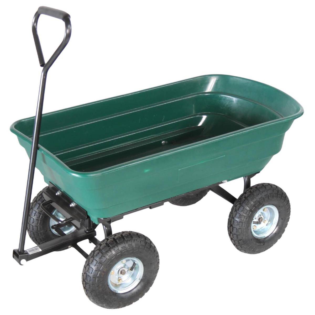 Sodipa - Chariot remorque de jardin 52 Litres - Image 1