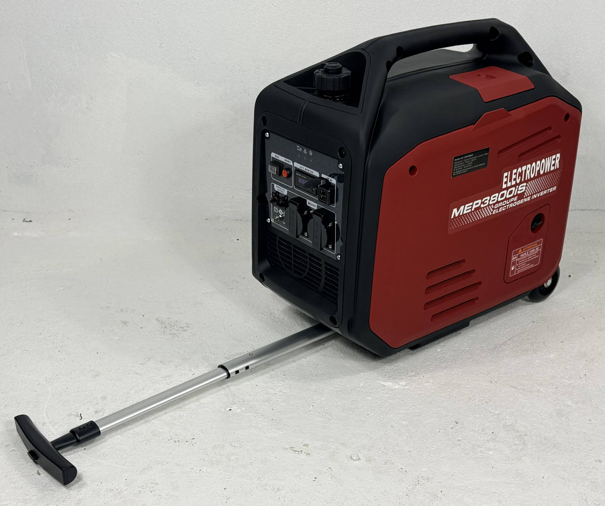 Electropower - ELECTROPOWER – Groupe électrogène inverter 3800iS – 3300W – Silencieux 60 dB - Image 4