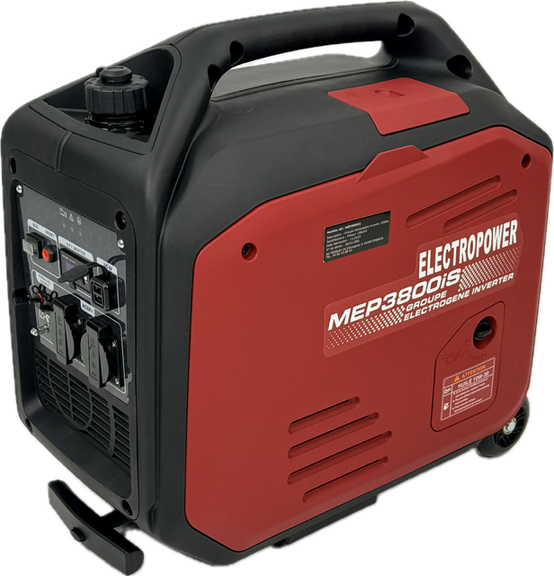 Electropower - ELECTROPOWER – Groupe électrogène inverter 3800iS – 3300W – Silencieux 60 dB - Image 2