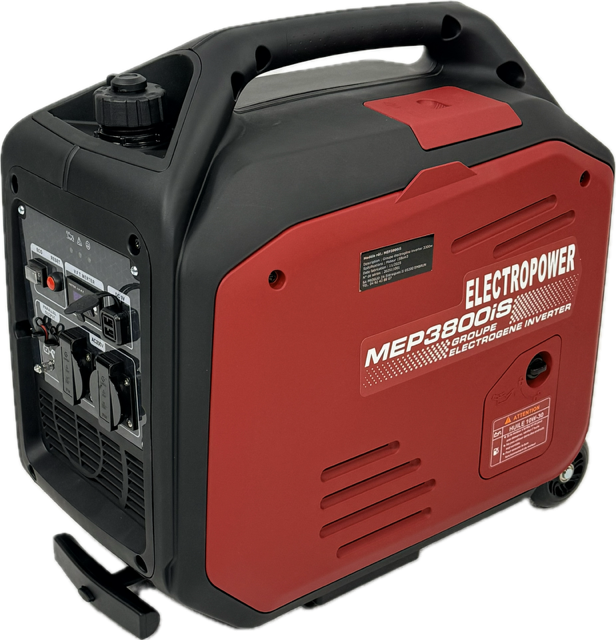 Electropower - ELECTROPOWER – Groupe électrogène inverter 3800iS – 3300W – Silencieux 60 dB - Image 2