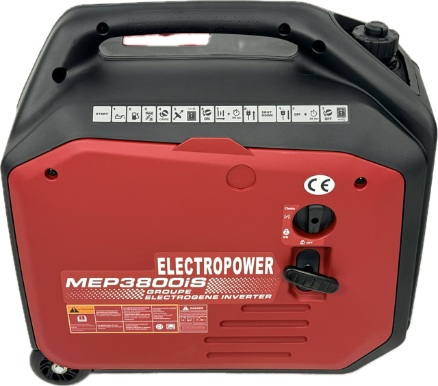 Electropower - ELECTROPOWER – Groupe électrogène inverter 3800iS – 3300W – Silencieux 60 dB - Image 3