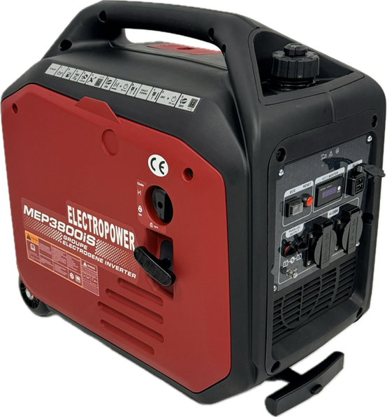 Electropower - ELECTROPOWER – Groupe électrogène inverter 3800iS – 3300W – Silencieux 60 dB - Image 1