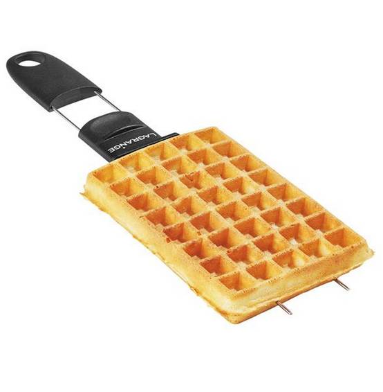 Croque-gaufre-gaufrette 2 plaques 1000w noir 039224 Lagrange - Image 3