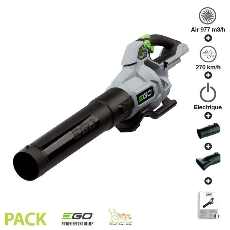 Ego Power + - Souffleur sans fil à batterie débit 986 m3/h vitesse air 270km/h Ego Power LB5800E sans chargeur ni batterie - Image 1