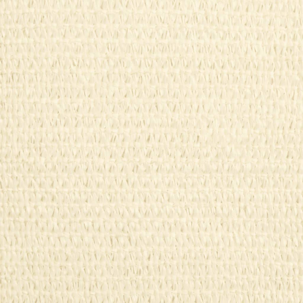 Voile d'ombrage PEHD Crème 2 x 2,5 m - PANGIVO - Image 9
