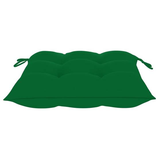 Lot de 4 chaises de jardin empilables teck vert 60 x 57.5 x 90 cm - PANGIVO - Image 10
