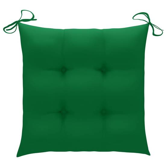 Lot de 4 chaises de jardin empilables teck vert 60 x 57.5 x 90 cm - PANGIVO - Image 8