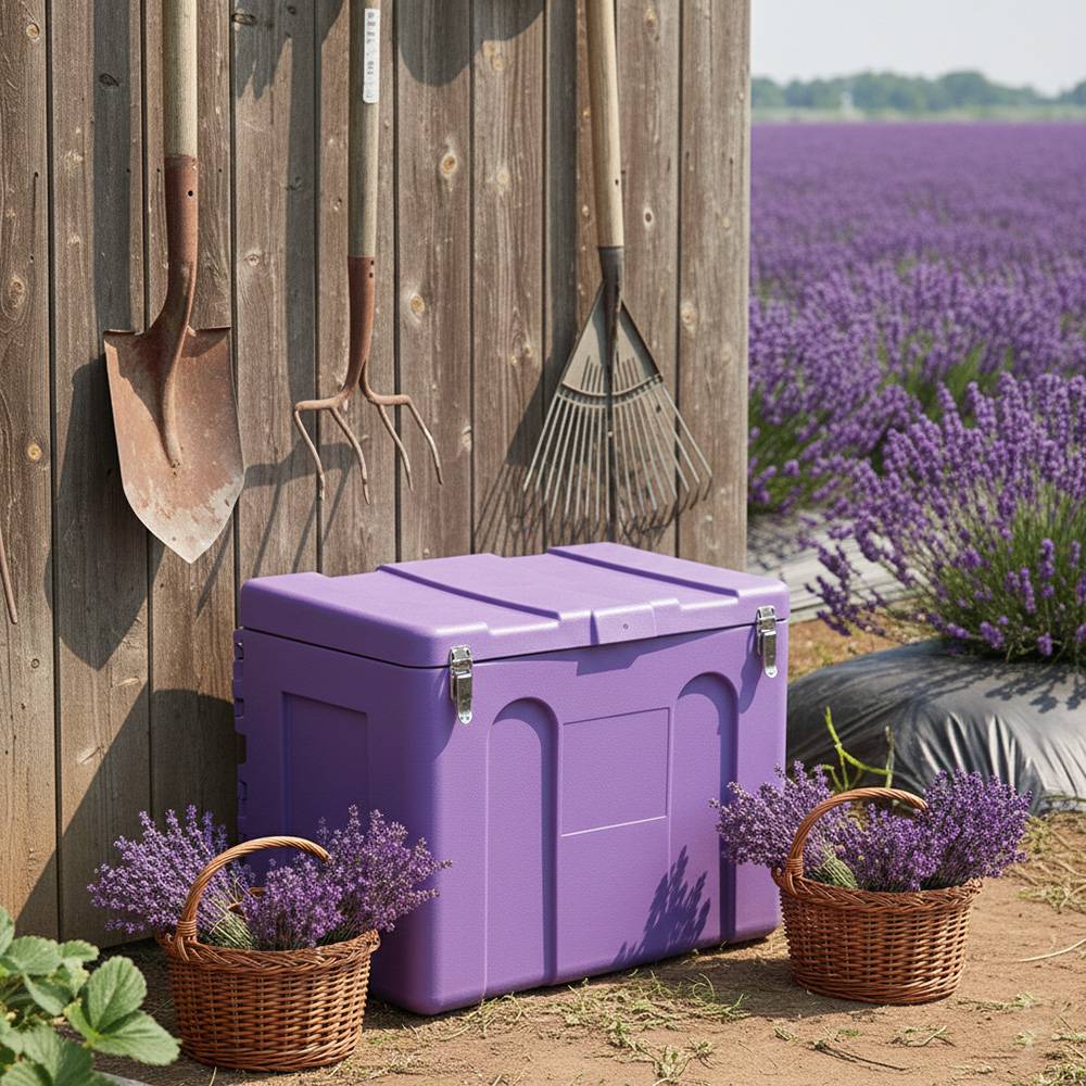 Plast'Up Rotomoulage - Coffre de rangement 140l- plast'up rotomoulage - Image 3