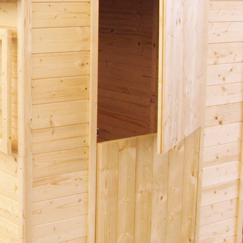 Soulet - Maisonnette en bois sur pilotis avec toboggan pour enfants - Portland - Image 8
