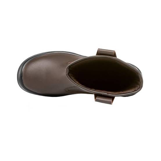Botte de sécurité en cuir non fourrée Coverguard Pyroxite S3 SRC Marron 41 - Image 4