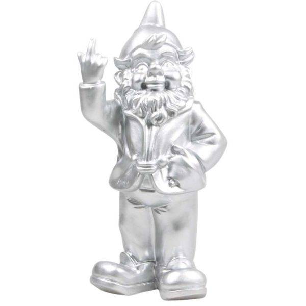 Stoobz - Nain de jardin en résine F*ck 16 x 12 x 32 cm Stoobz - Image 1
