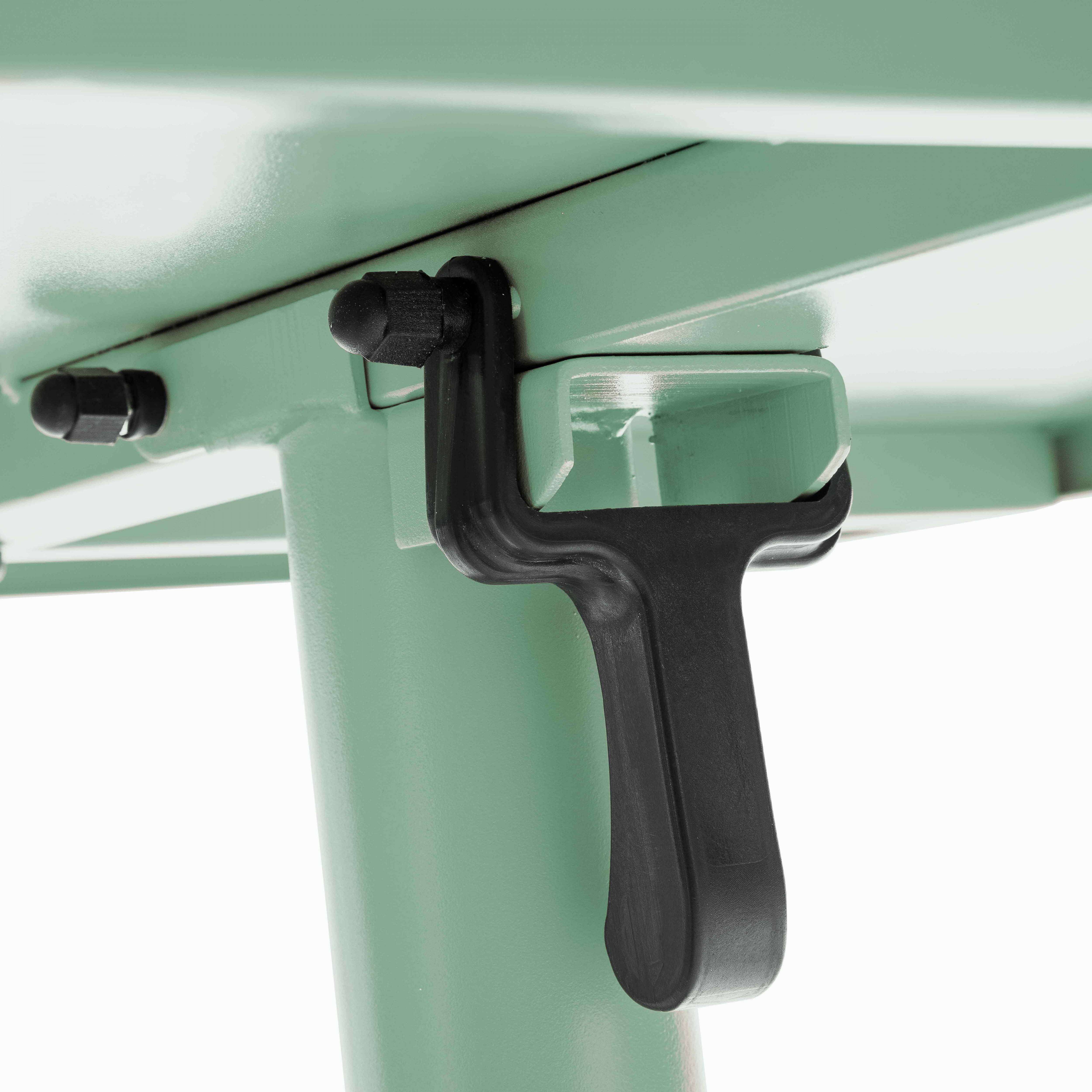 Oviala - Ensemble table de jardin inclinable et 2 chaises bistrot vert sauge Palavas - Oviala - Image 4