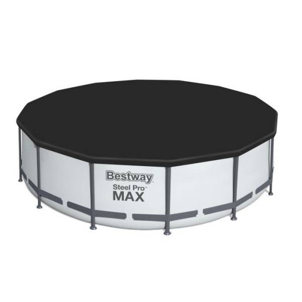 Bestway - Piscine Bestway Steel Pro Max Ronde Kit Complet Prêt à L'emploi Avec Filtration Et Accessoires - Bestway - Image 3
