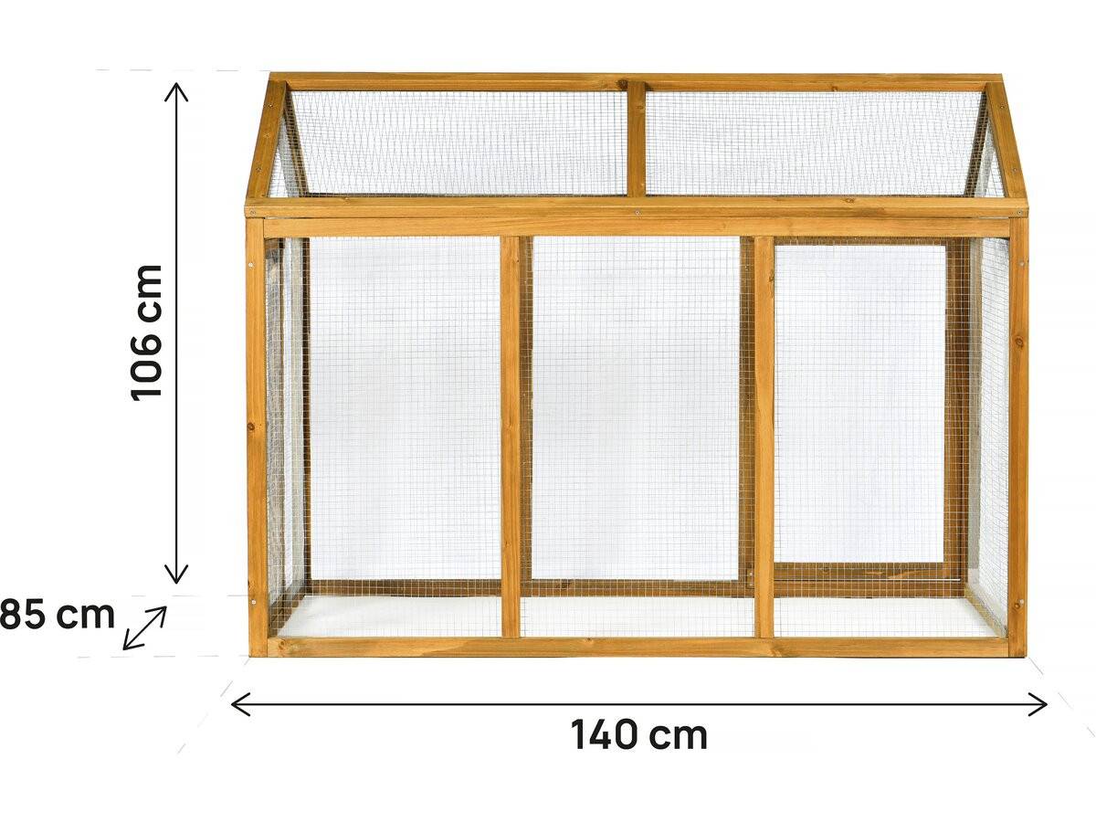 Habitat Et Jardin - Enclos Extension En Bois Pour Poulailler "coco" - 6 Poules - Marron -habitat Et Jardin - Image 4