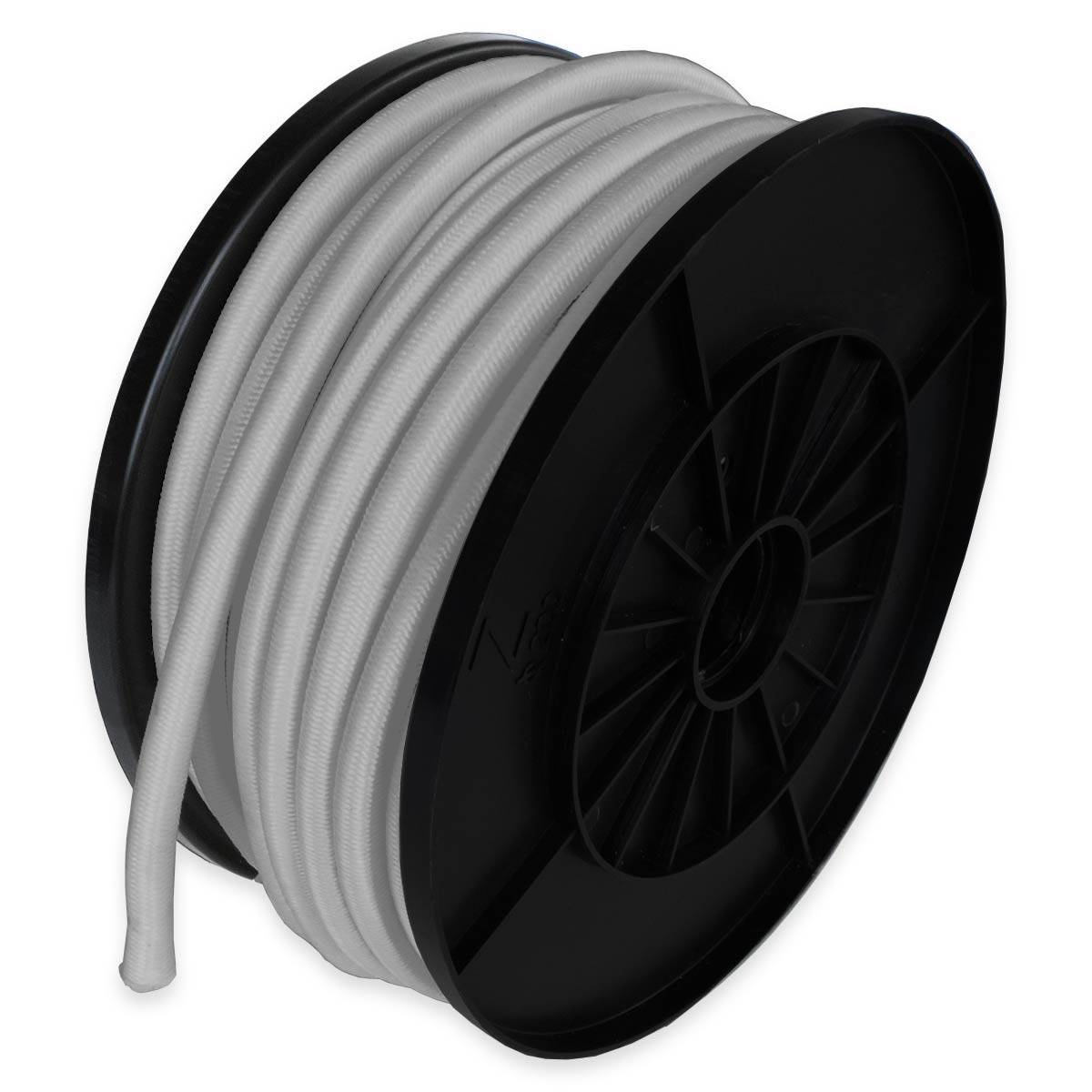Tecplast - Sandow élastique Gris 40 mètres 9SW - Qualité PRO - Tendeur pour bâche de diamètre 9 mm TECPLAST - Image 1