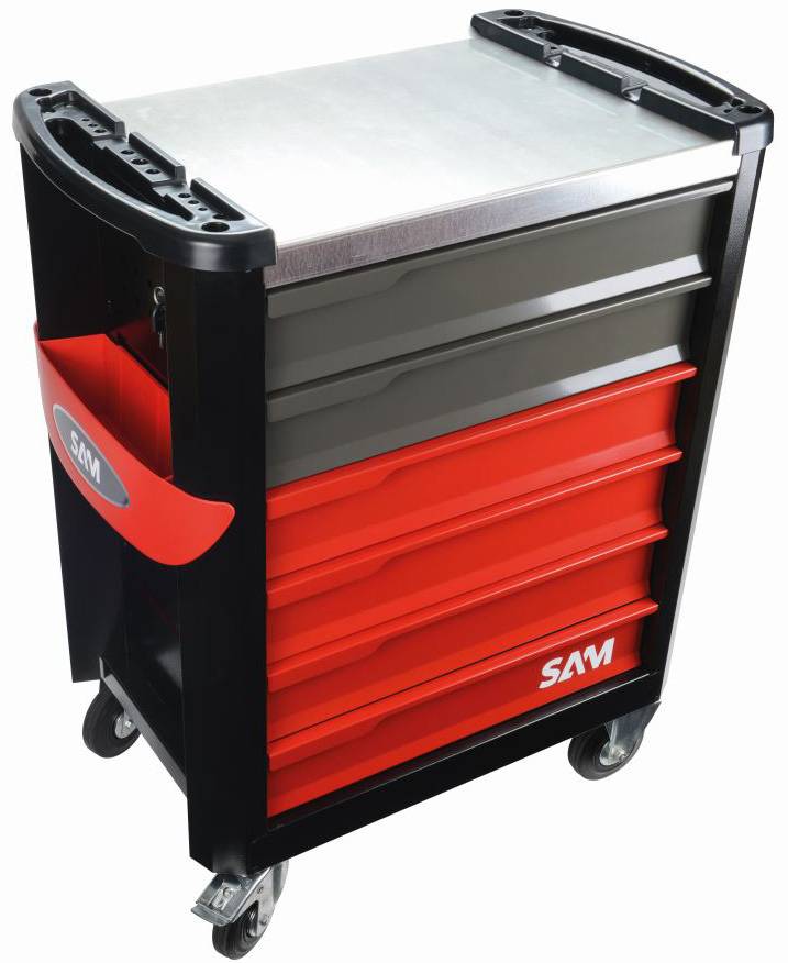 Servante 6 tiroirs SAM - SERVI630N - Image 1