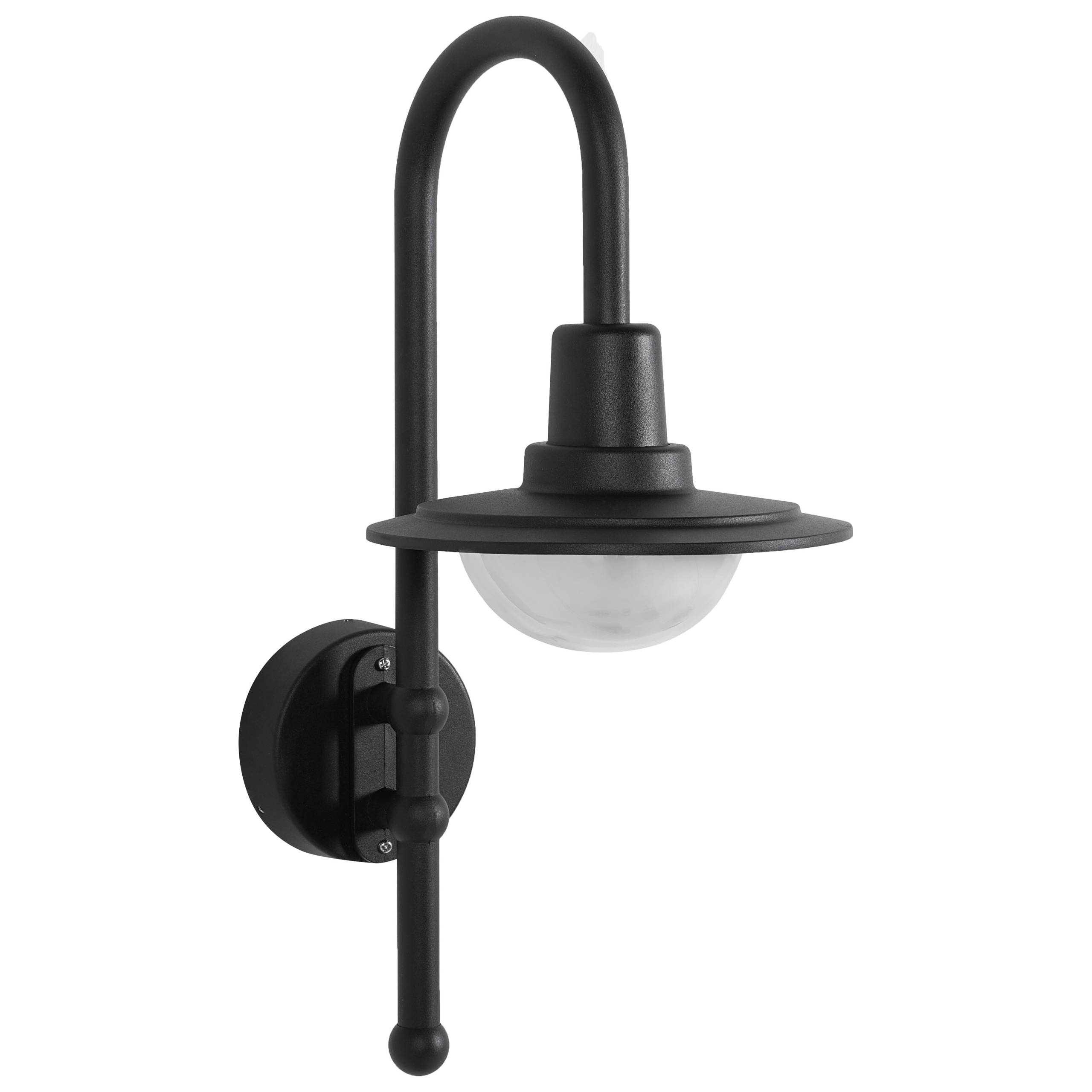 Beliani - Lampe murale pour l'extérieur Aluminium Noir PORTELO - Beliani - Image 2