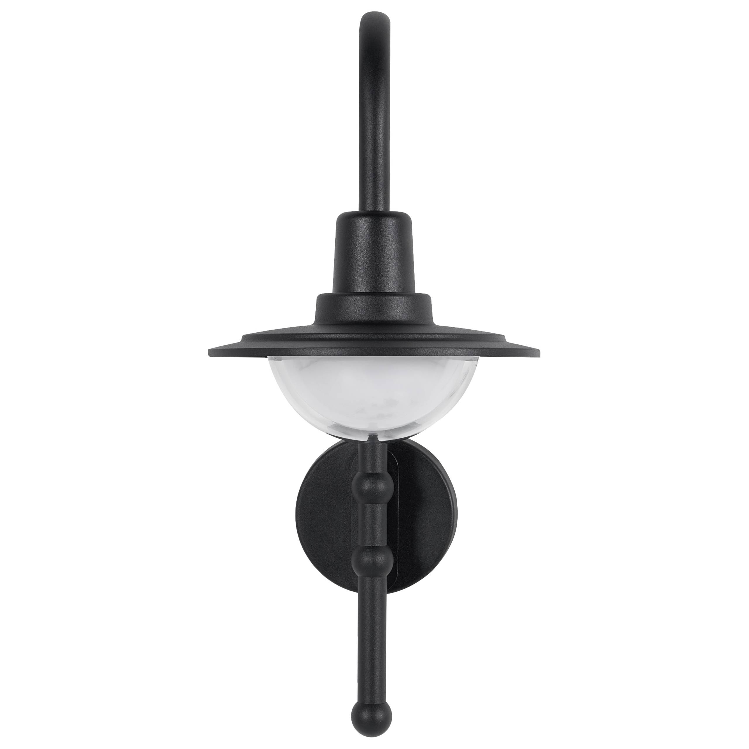 Beliani - Lampe murale pour l'extérieur Aluminium Noir PORTELO - Beliani - Image 4