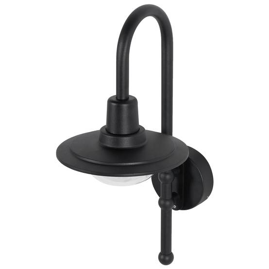 Beliani - Lampe murale pour l'extérieur Aluminium Noir PORTELO - Beliani - Image 6