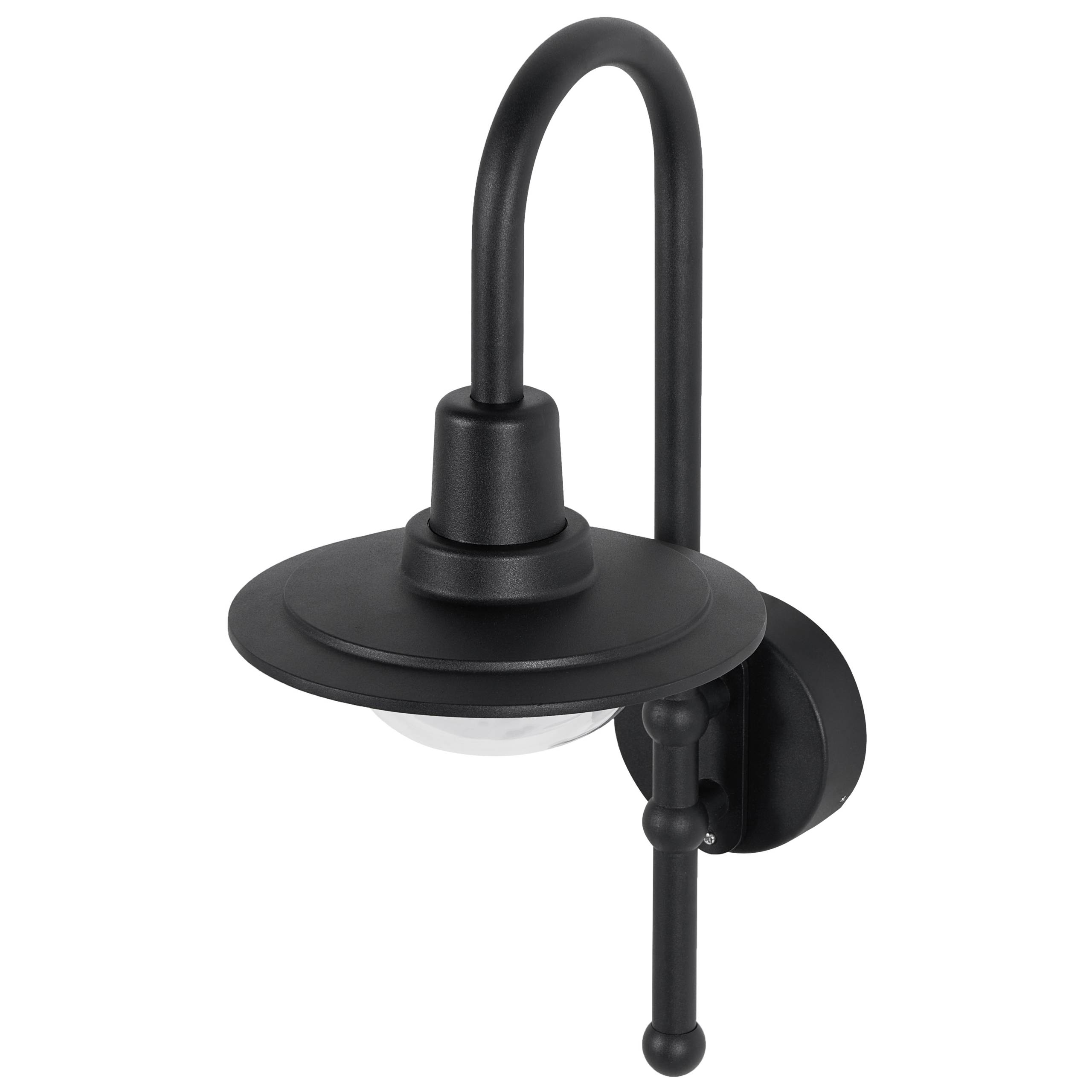 Beliani - Lampe murale pour l'extérieur Aluminium Noir PORTELO - Beliani - Image 6