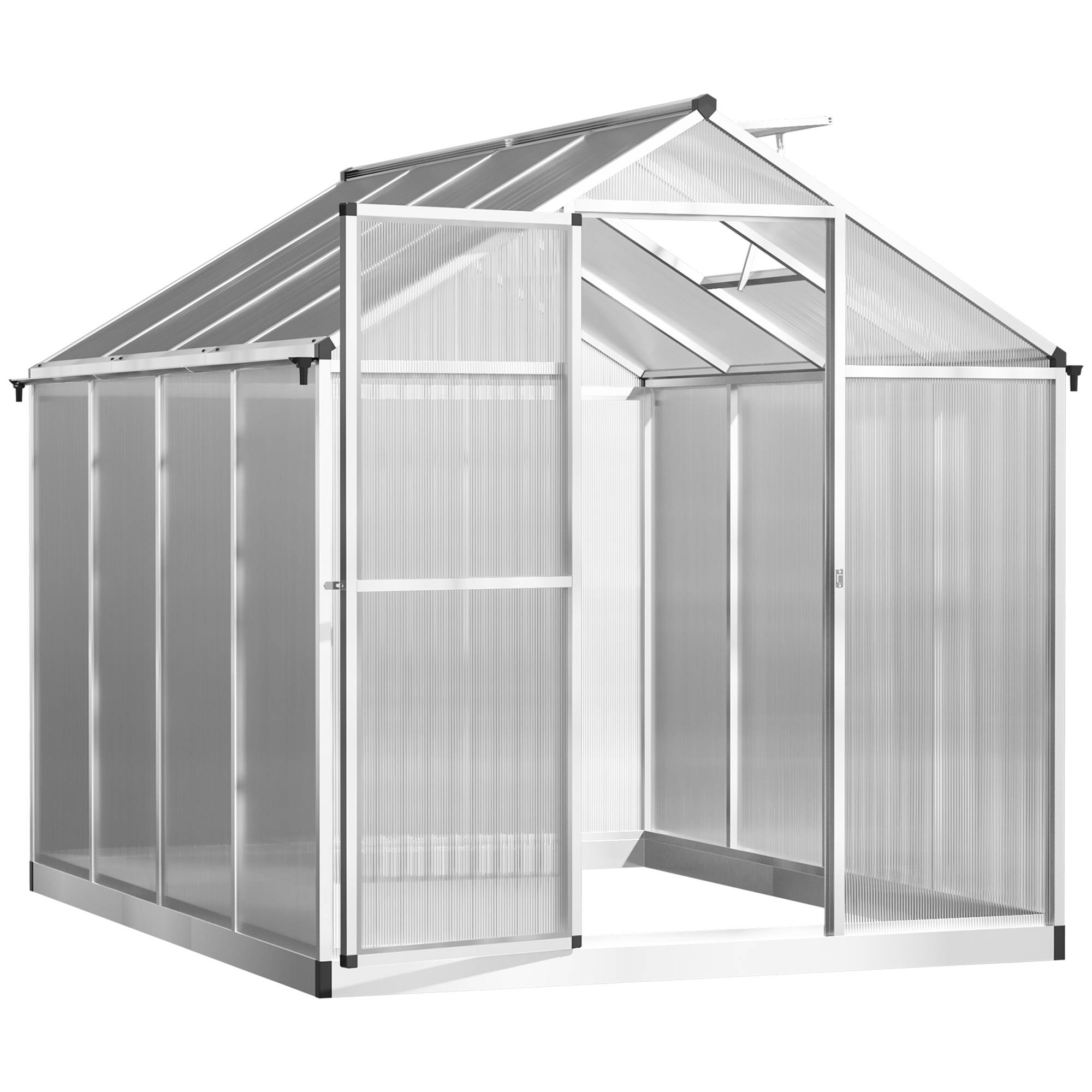 Outsunny - Serre - Aluminium - 242x190x195cm - Transparent - Outsunny - Image 1