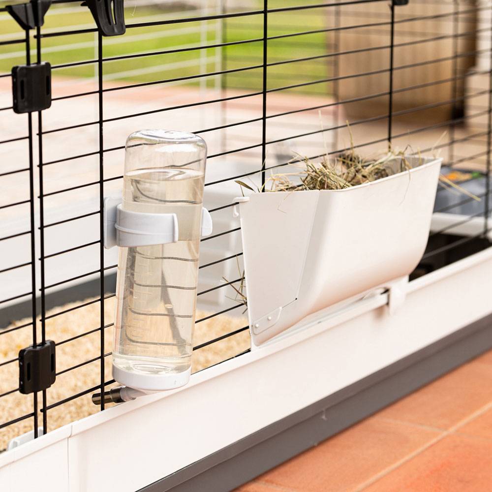 Ferplast - FERPLAST - Cage Cochon d'Inde - Cage Lapin - Maison Lapin - Clapier Lapin - accessoires inclus - Ouvrant et modulable 205 x 60 x h 50 CM - Krolik 200 - Image 8