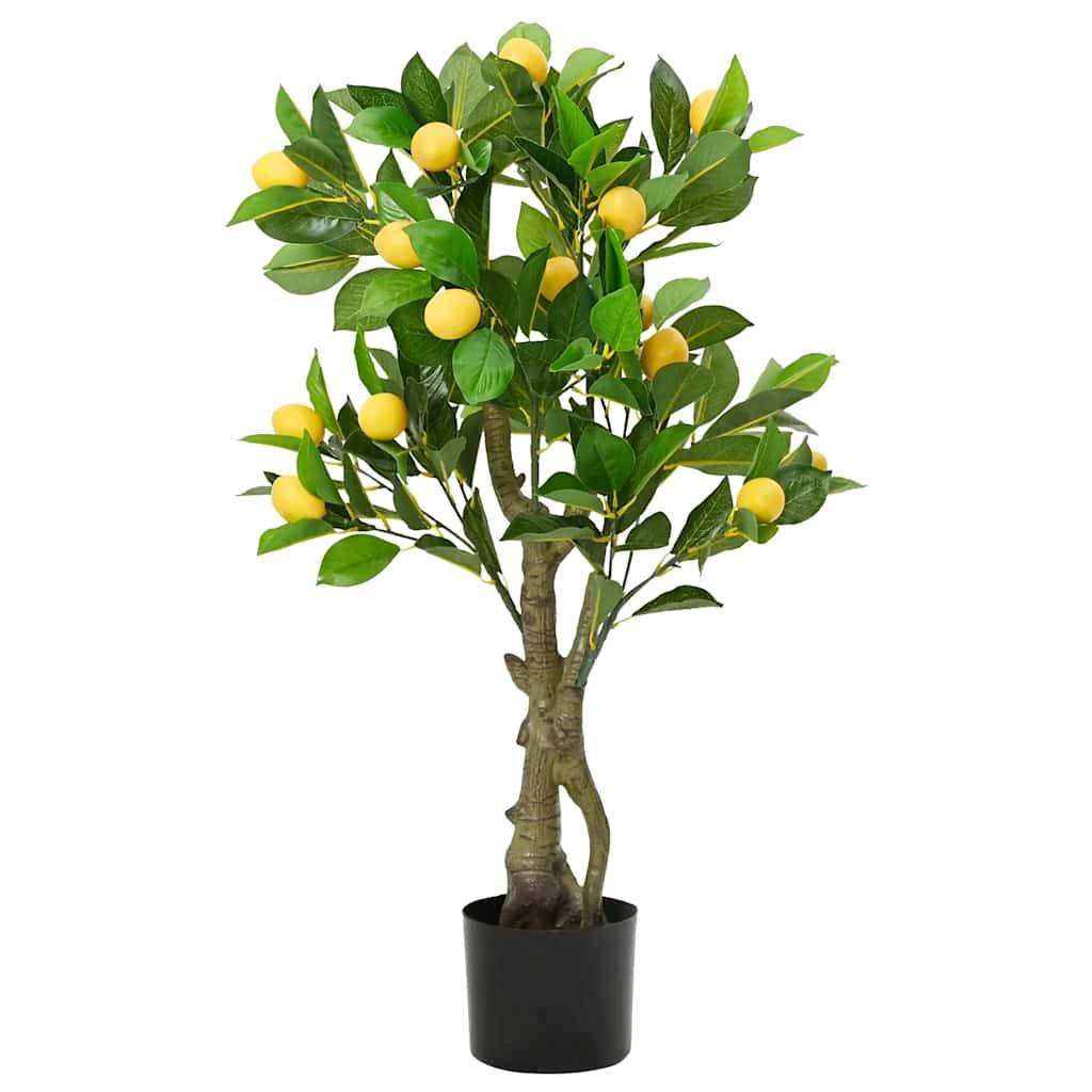 Autre - Citronnier artificiel 234 feuilles 90 cm vert - Image 1