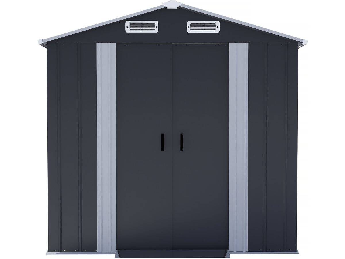 Habitat Et Jardin - Abri De Jardin Métal Avec Portes Coulissantes "boston" - 4.12 M² - Gris -habitat Et Jardin - Image 4
