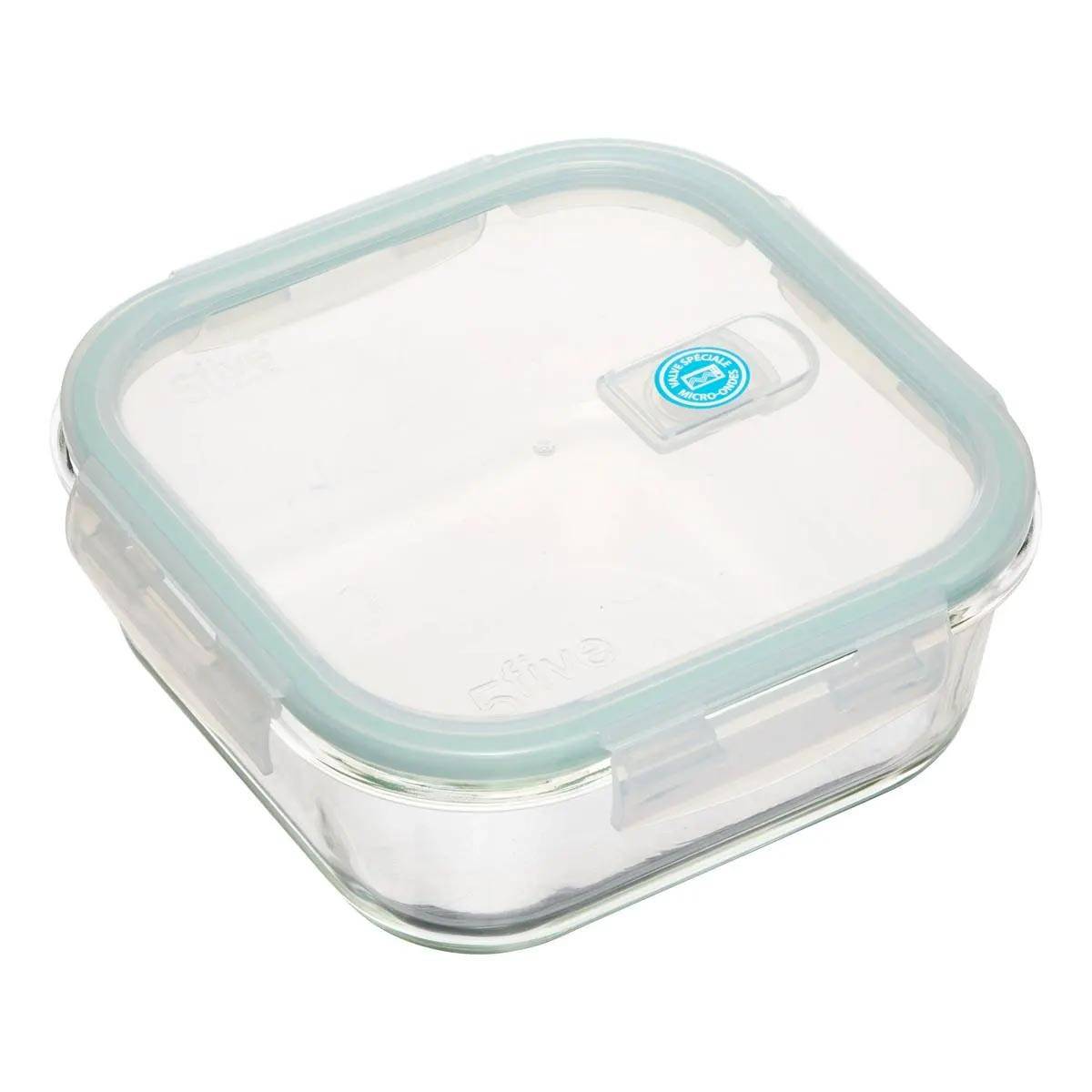Boîte de Conservation Carrée "Clipeat" 1,18L Bleu - Image 1