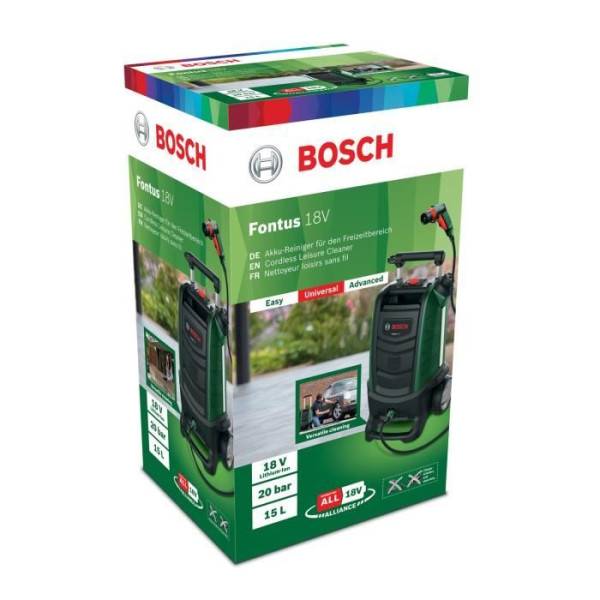 Bosch - Nettoyeur haute-pression Bosch - Fontus 18 Gen2 - Pression réglable - Batterie Lithium - 15L - PowerForAll - Image 6
