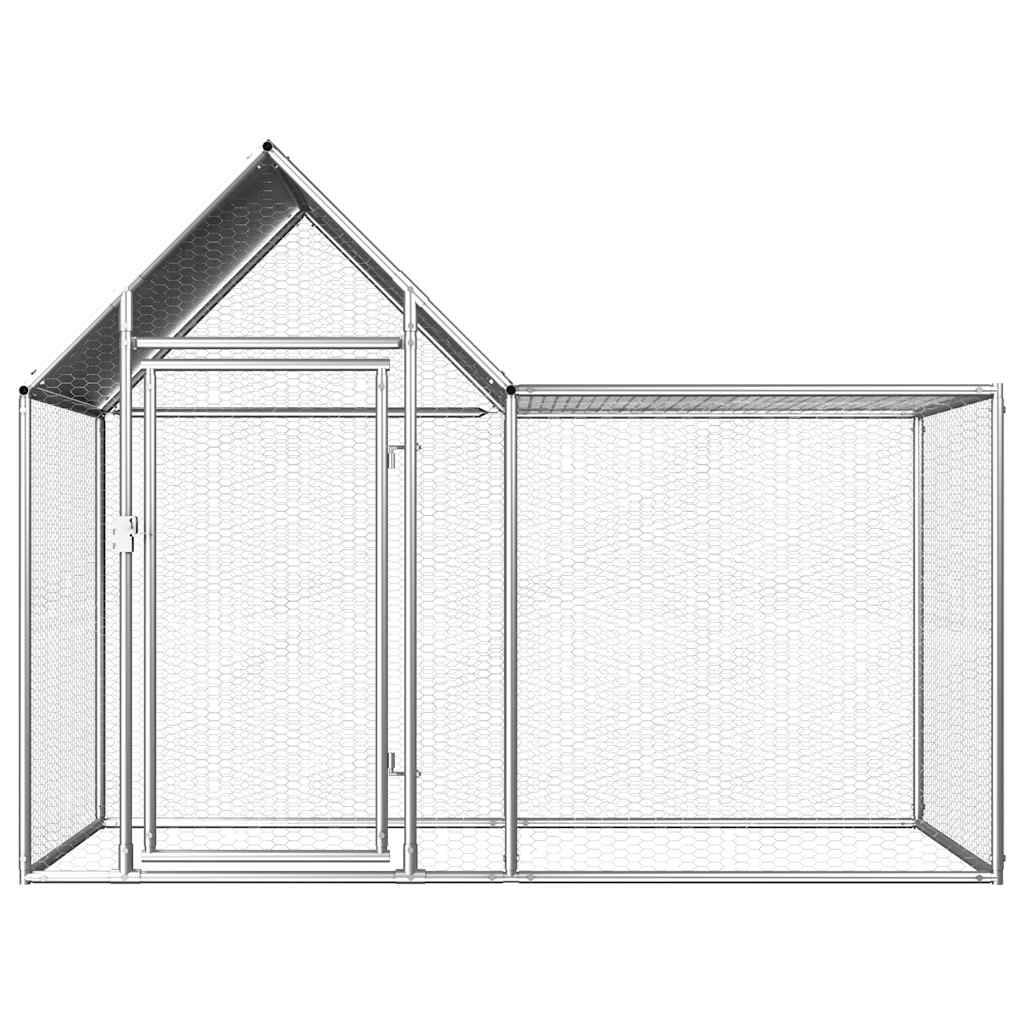 Vidaxl - Poulailler 2 x 1 x 1,5 m Acier galvanisé vidaXL 144553 - Image 2