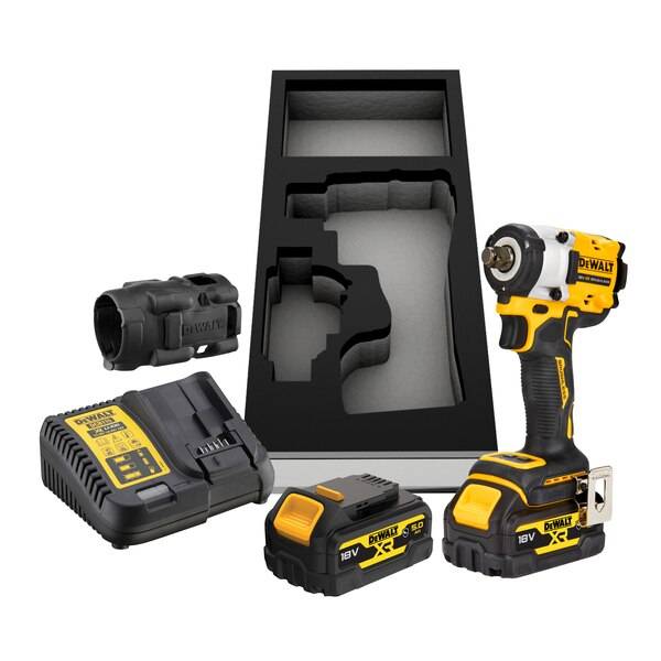 Boulonneuse à chocs DEWALT 1/2' XR - 18V 5.0 Ah - Mousse pour coffret - DCF921P2G-QW - Image 2