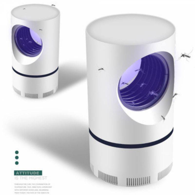Lampe anti-moustiques Blanc  HG03121-WHT Herzberg - Image 5