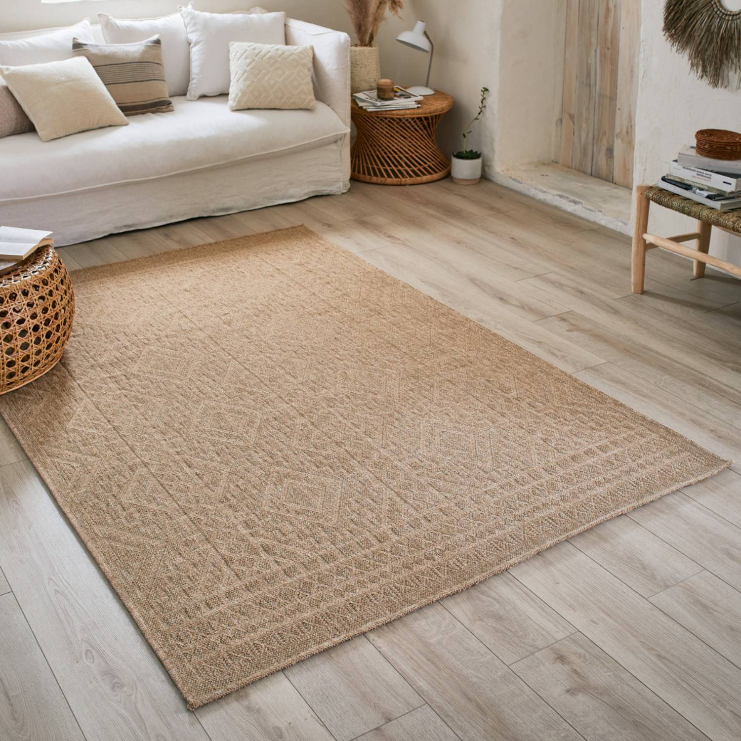 Autre - Tapis intérieur et extérieur naturel 120x170cm - Image 2