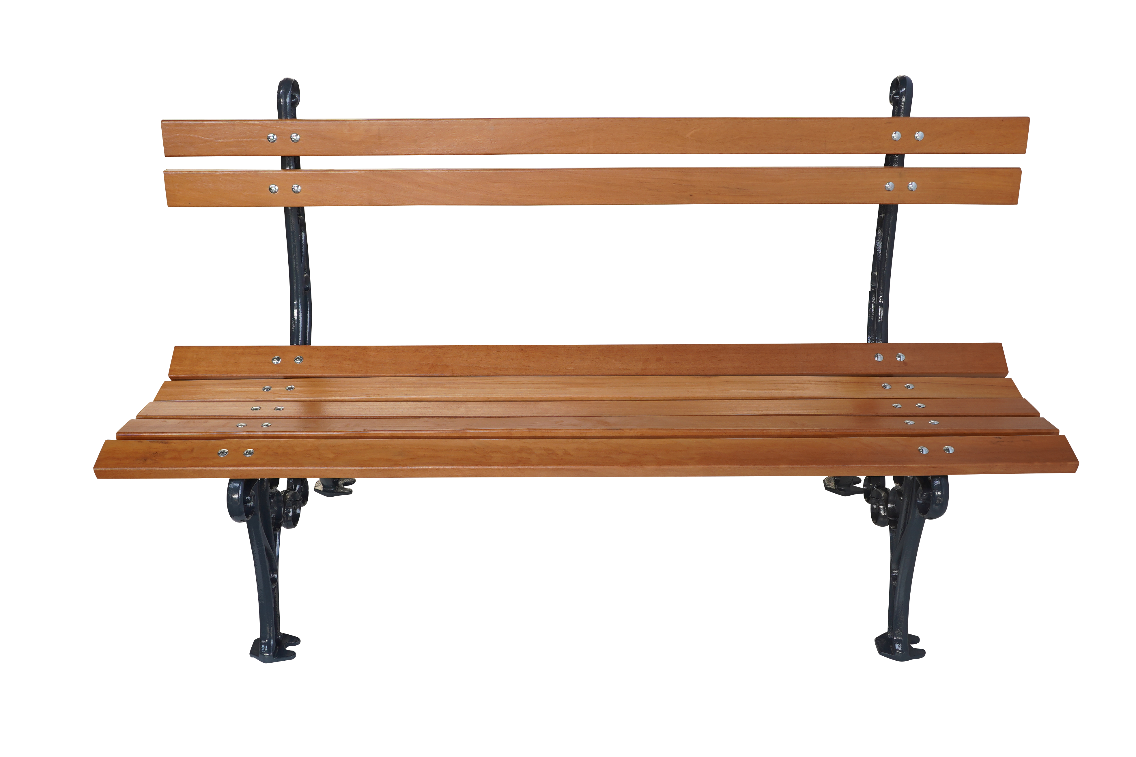 Banc de jardin Lorraine gris 7016 Dommartin H. 84cm X L. 150cm - Image 1