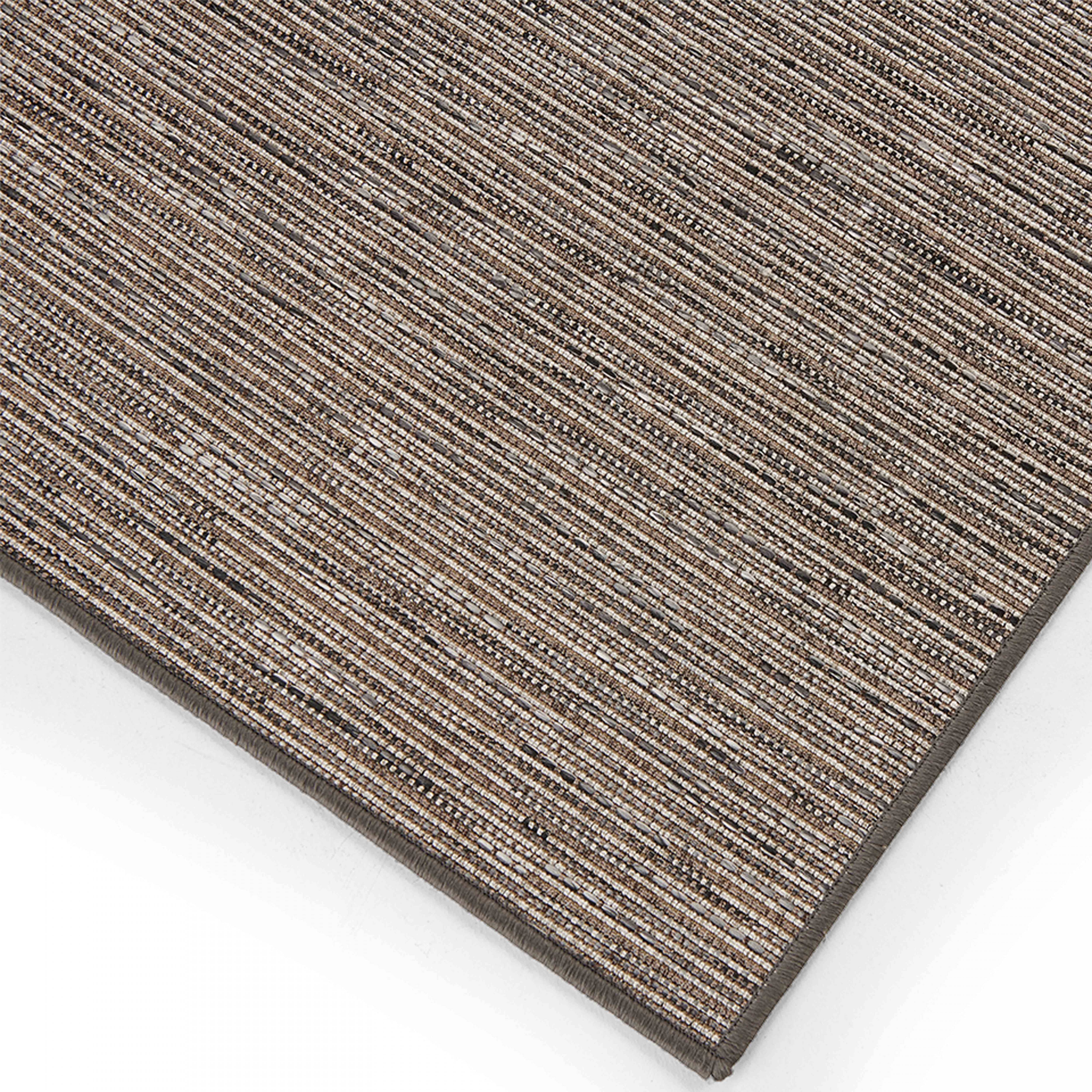 Oviala - Tapis rectangulaire en polypropylène 200x290 cm terre Oda - Oviala - Image 4