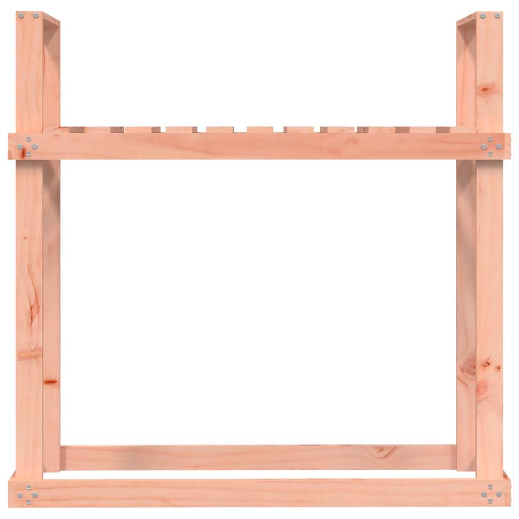 Range-bûches Extérieur Bois de Douglas Massif Durable et Robuste 110x35x109cm - ComfortXL Outdoor Living - Image 5