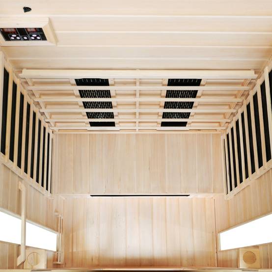 Cabine de sauna luxe infrarouge 2 places NARVIK - Image 3