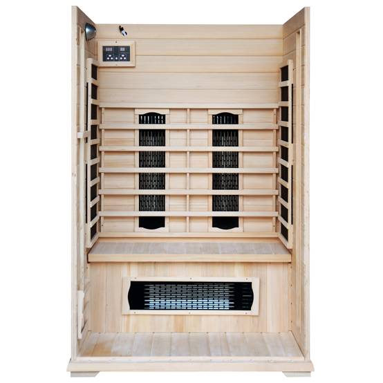 Cabine de sauna luxe infrarouge 2 places NARVIK - Image 2