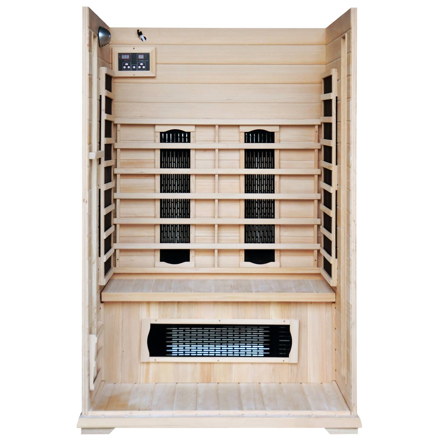 Cabine de sauna luxe infrarouge 2 places NARVIK - Image 2
