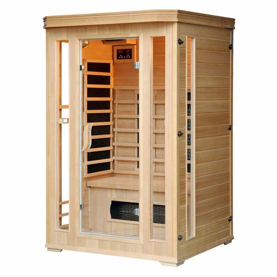 Cabine de sauna luxe infrarouge 2 places NARVIK - Image 5